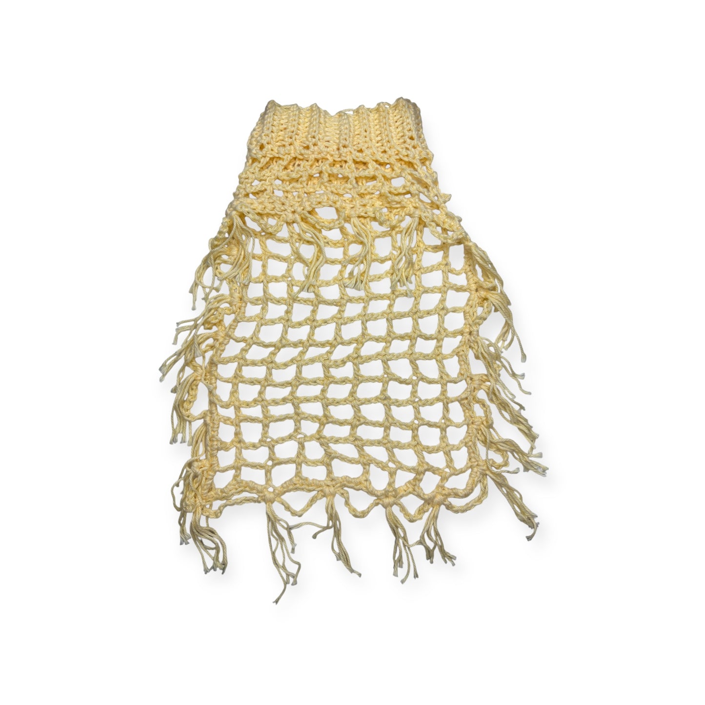 Crochet Dog Poncho - Buttercup