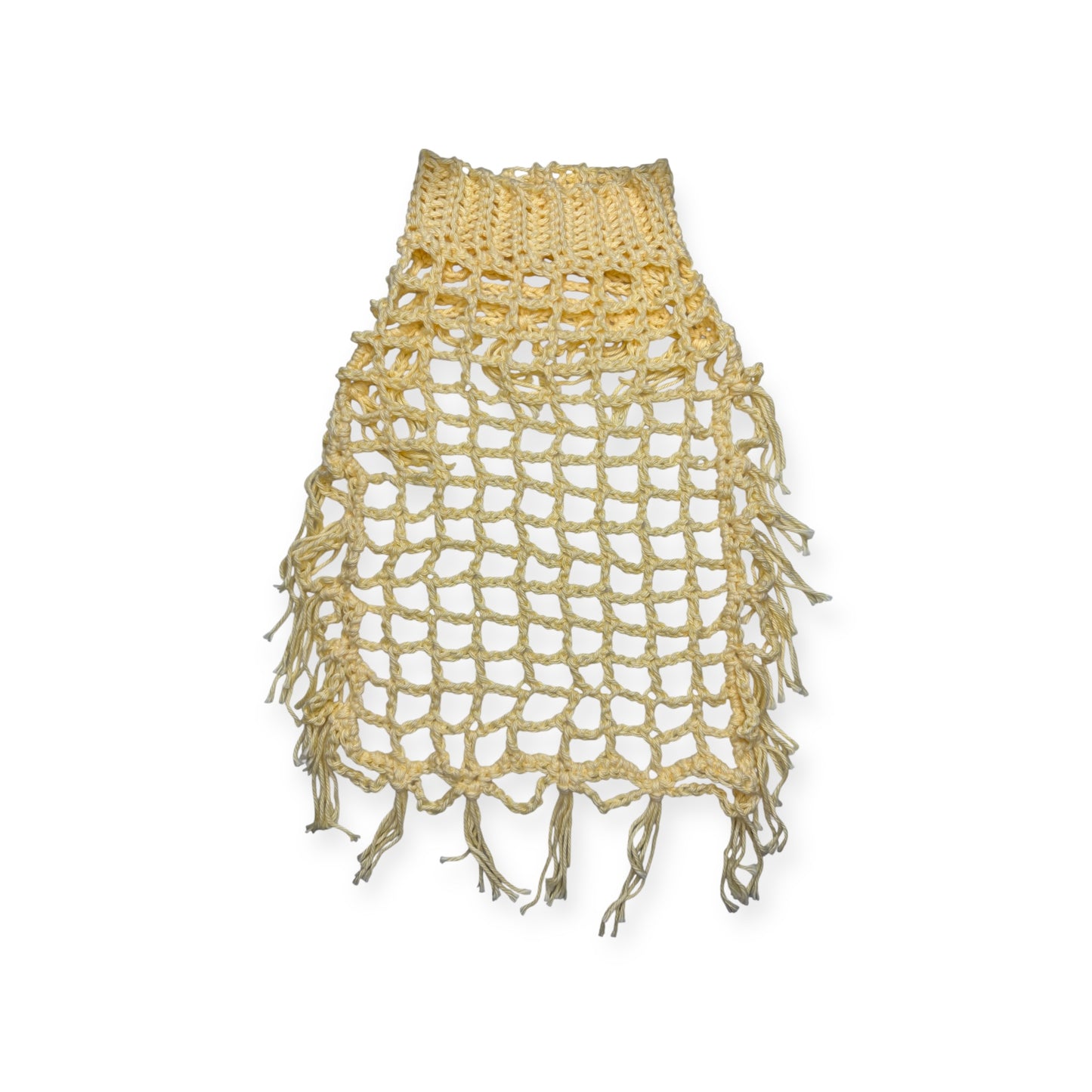 Crochet Dog Poncho - Buttercup